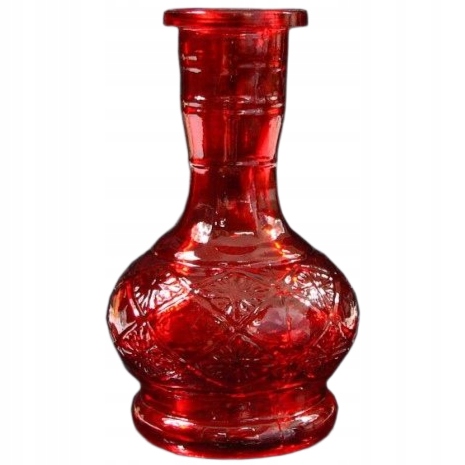 Ozdobny szklany dzban do shishy o wysokości 19 cm