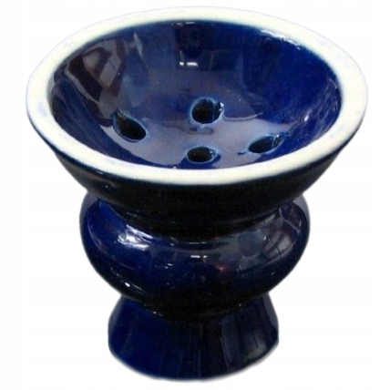 Ceramiczny cybuch do shishy o wysokości 5,9 cm i średnicy górnej 6,4 cm