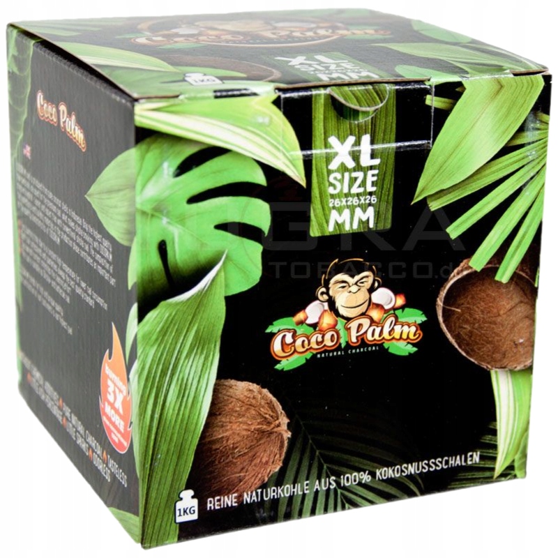 Węgiel kokosowy Coco Palm XXL C28 28 mm w opakowaniu 1 kg