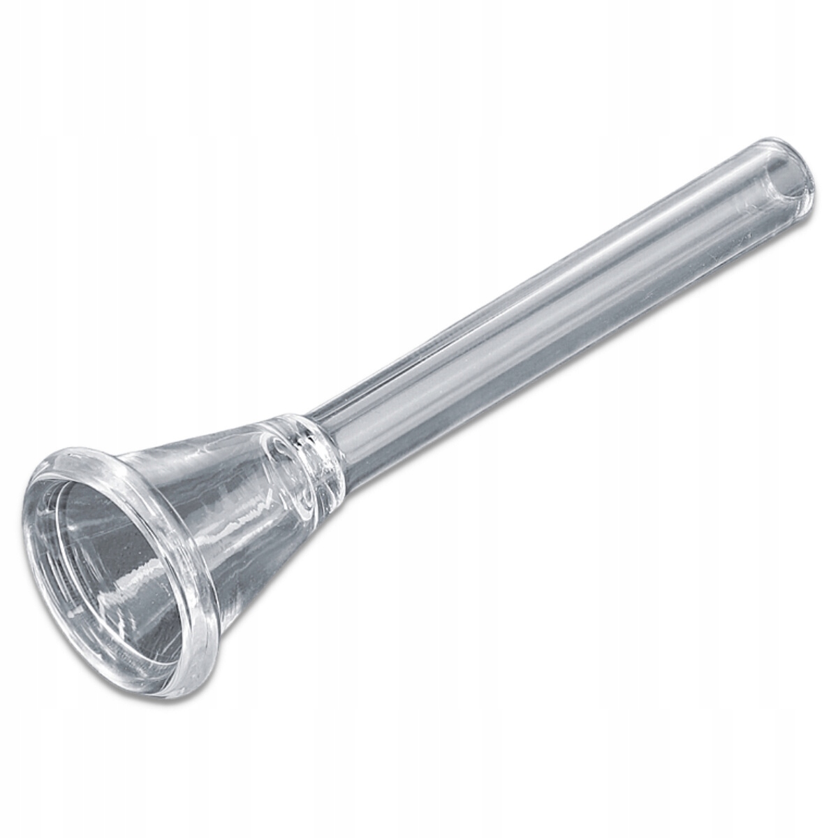 Szklane chillum do bonga o długości 9,3 cm