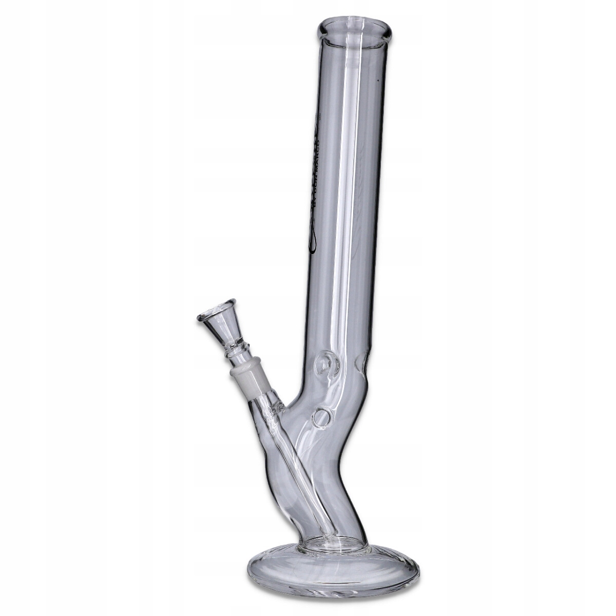 Szklane bongo Chillout 40 cm ze sprzęgłem i zwężeniem na lód