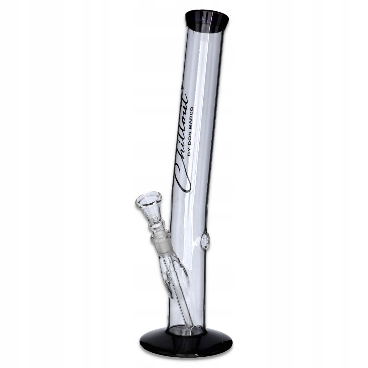Bongo szklane Chillout 35 cm z sitkami stalowymi gratis