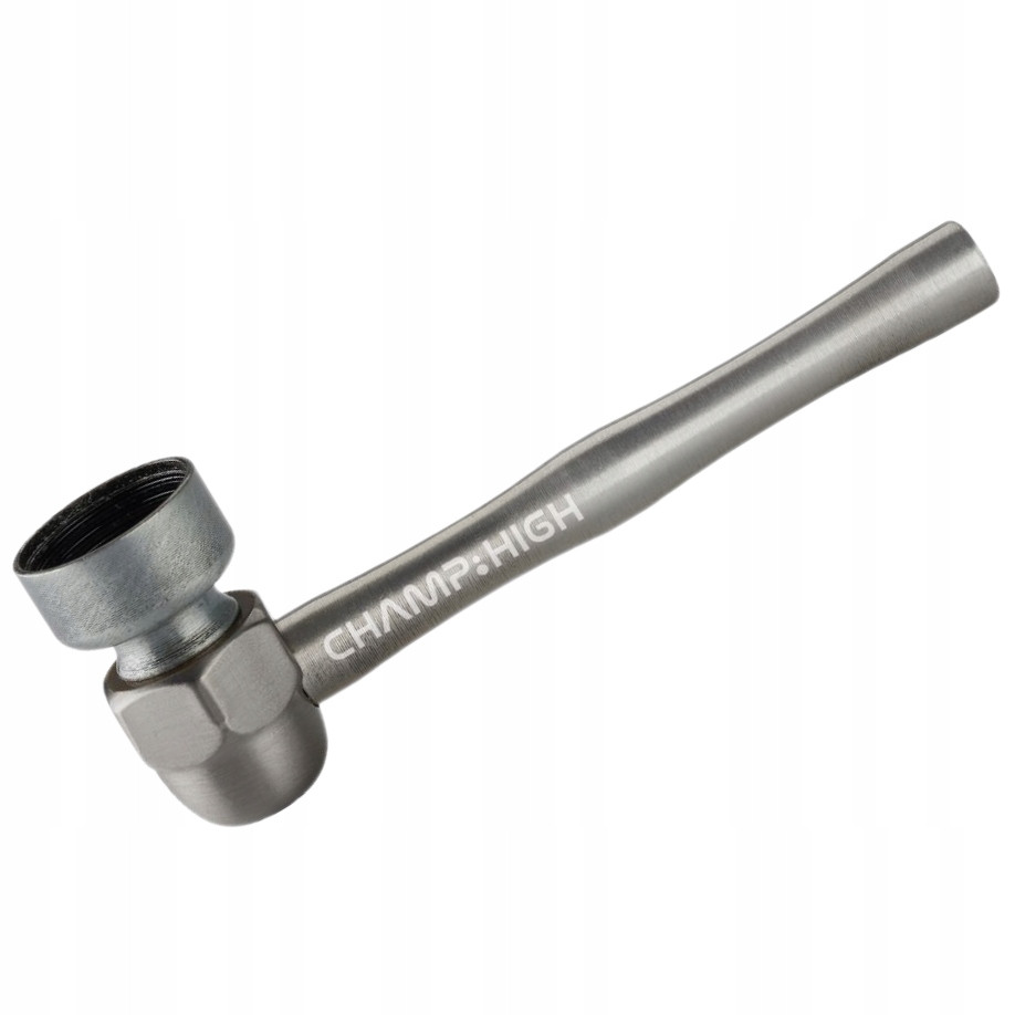 Metalowa fajka CHAMP o długości 8,5 cm w losowym kolorze