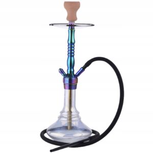 Shisha Al Malik Bhalil 55 cm Rainbow ze szklanym dzbanem