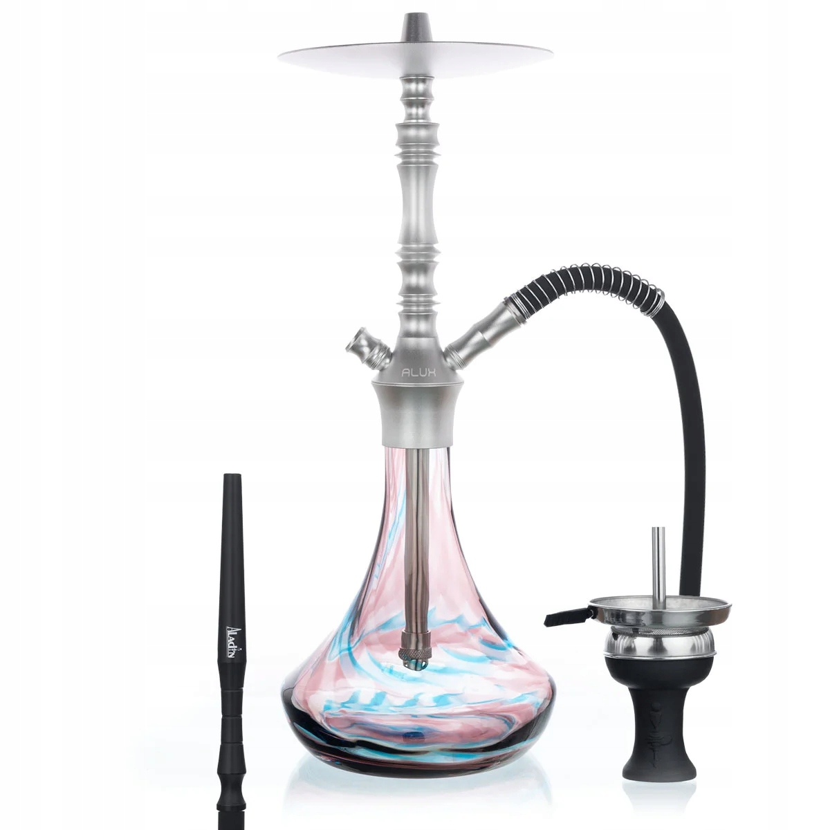 Shisha Aladin Alux 2.1 Purple 58 cm z systemem Click