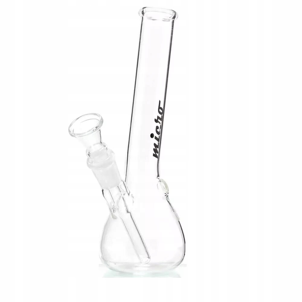 Szklane bongo Micro Amsterdam 16 cm ze szlifem 12 mm