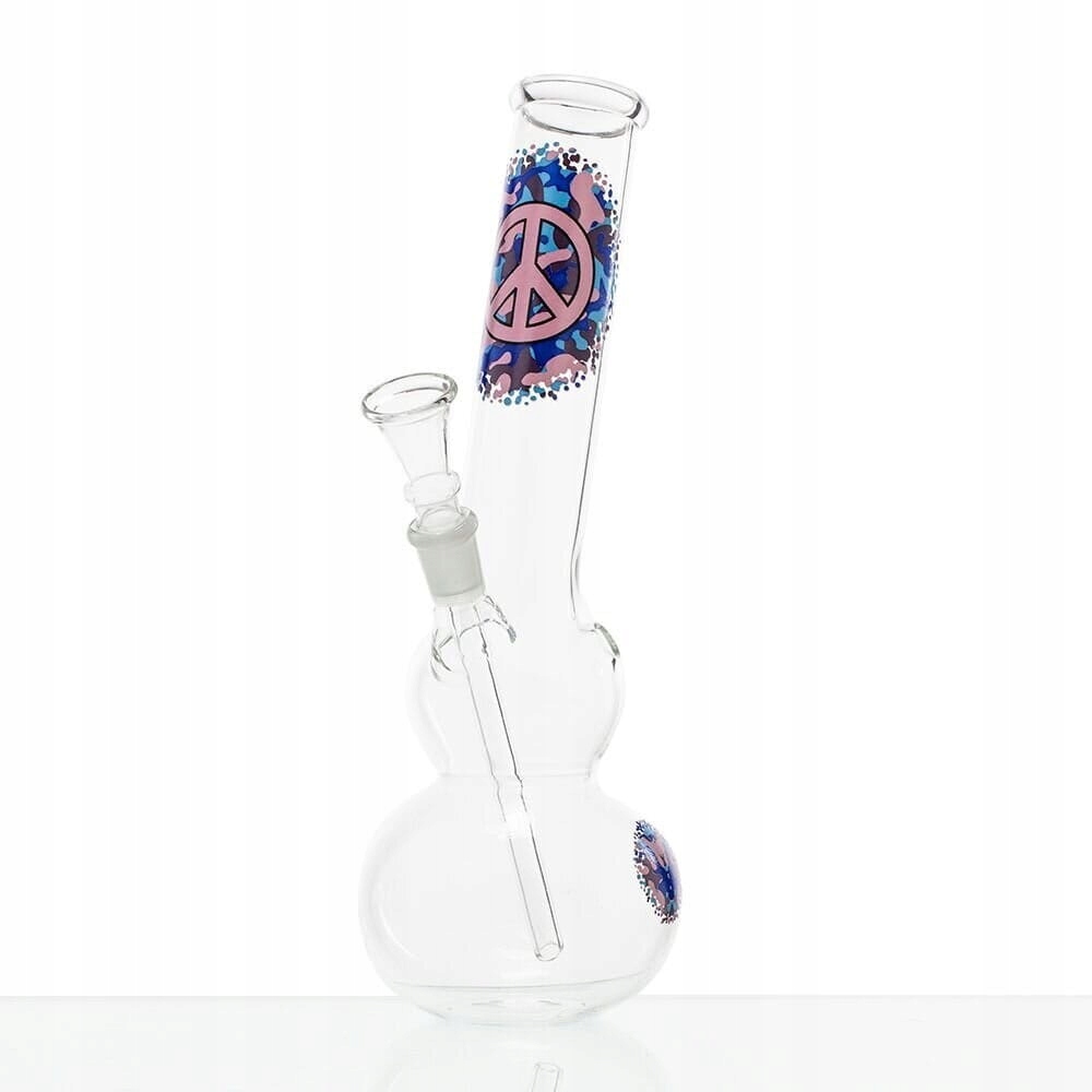 Szklane bongo Amsterdam Greenline 26 cm ze sprzęgłem