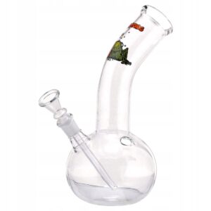 Szklane bongo Amsterdam Bullfrog 23 cm ze sprzęgłem i wyjmowanym chillum