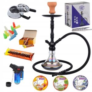 Shisha Al Malik Tabounte 50 cm Rainbow z akcesoriami w zestawie