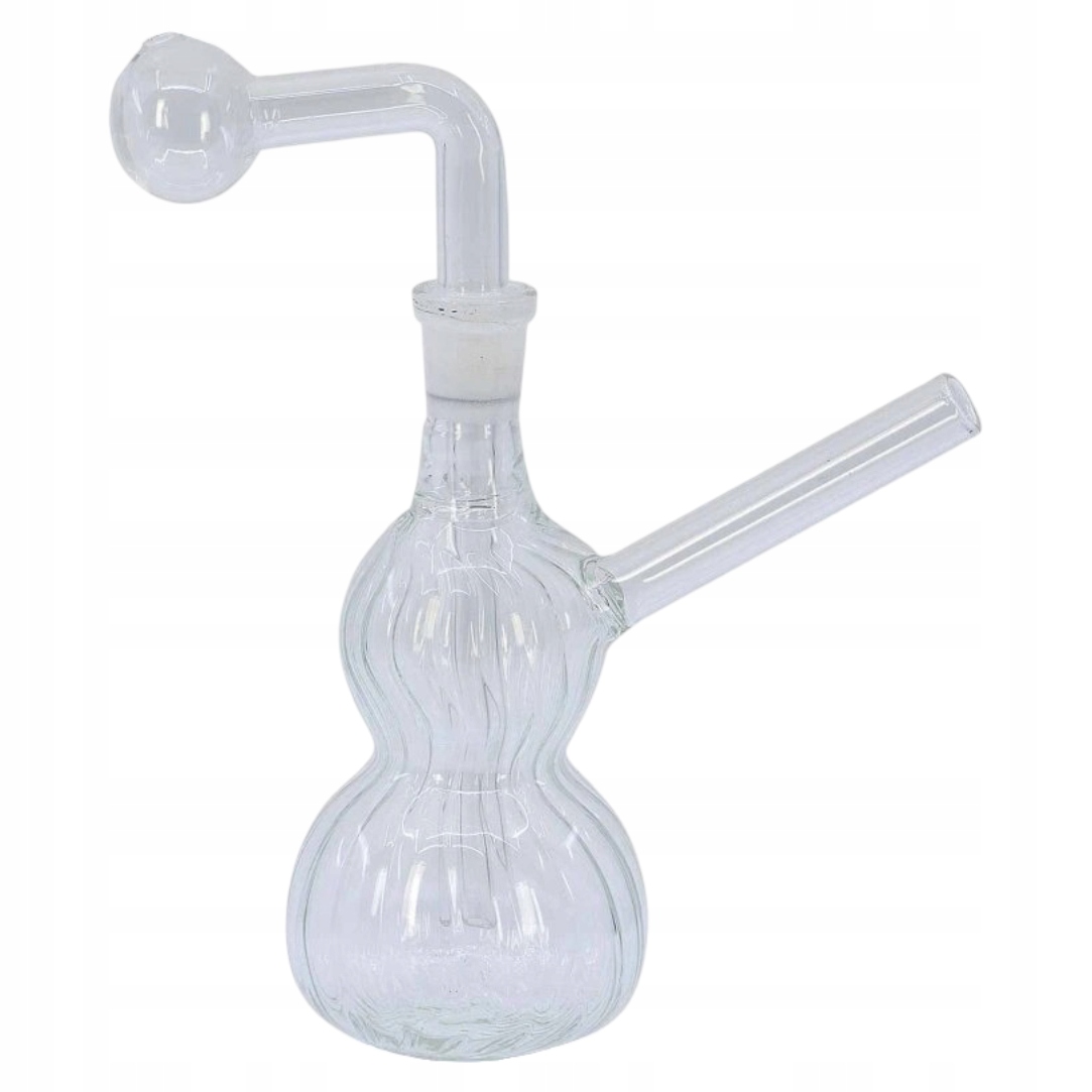 Szklane bongo do olejków CBD 17 cm ze szlifem 14,5 mm