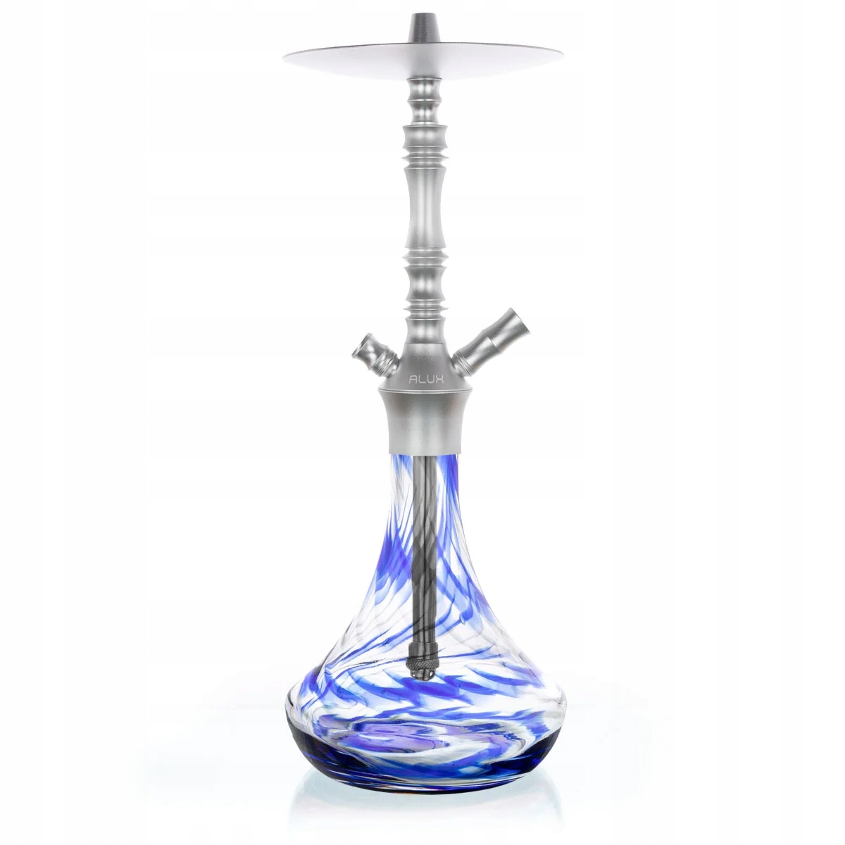 Shisha Aladin Alux M2.1 58 cm niebieska ze szklanym dzbanem