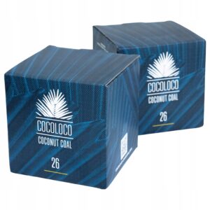 Węgiel kokosowy Cocoloco do shishy w kostkach 26 mm