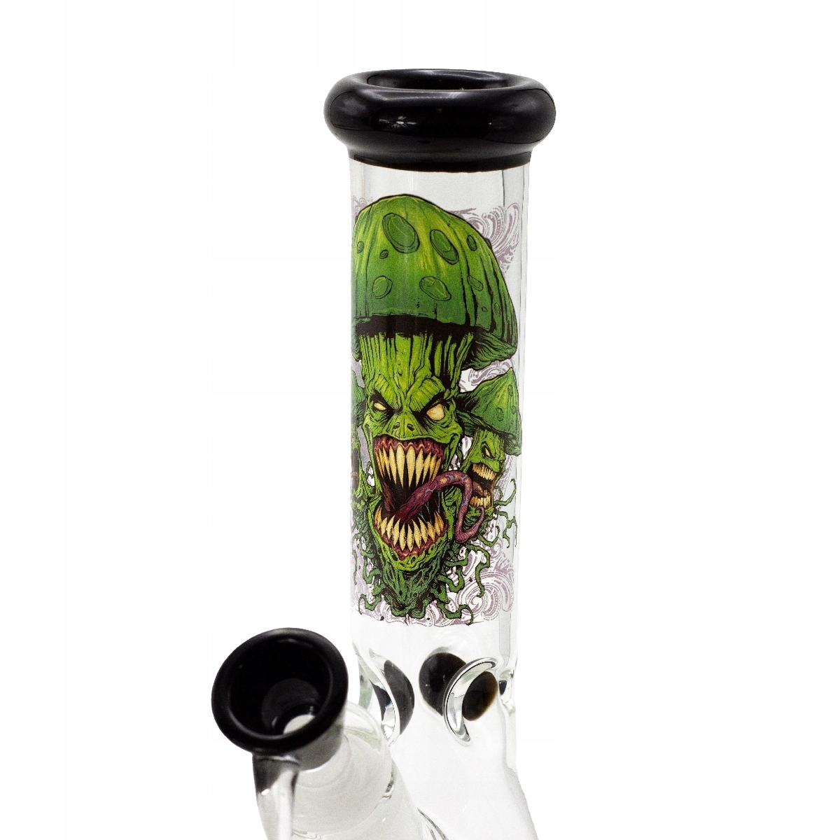 Szklane bongo Evil Mushrooms Beaker 26 cm z miejscem na lód