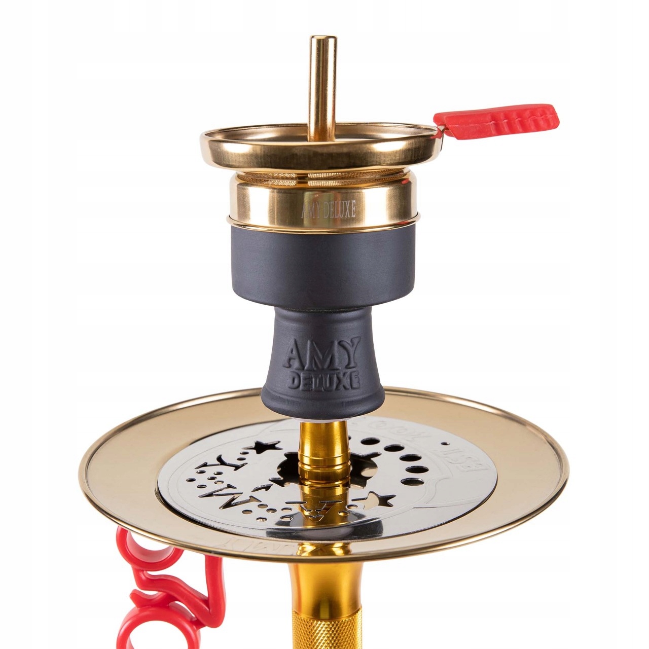 Shisha AMY Deluxe Alu Cage S 57 cm aluminiowa fajka wodna