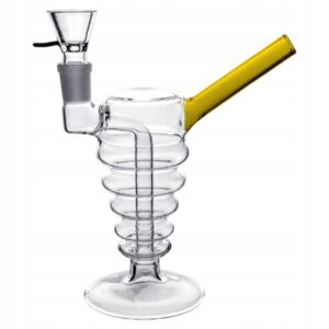 Szklane bongo Bullet 5Ring 23 cm ze szlifem 18,8 mm