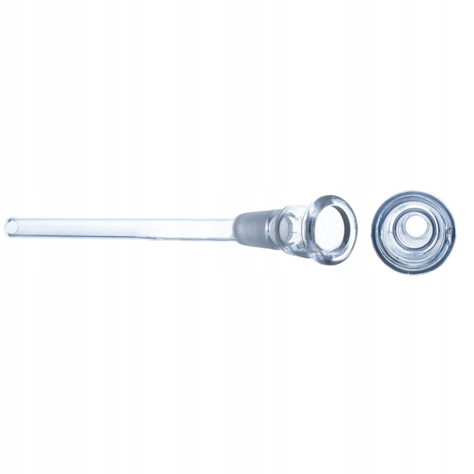 Szklane chillum do bonga 14,5 mm o długości 17 cm