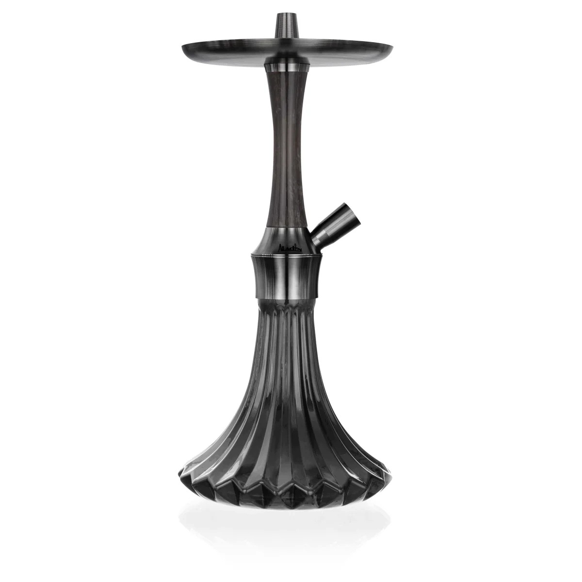 Shisha Aladin EPOX 360 Black Everything Pattern 36 cm z czarnym korpusem