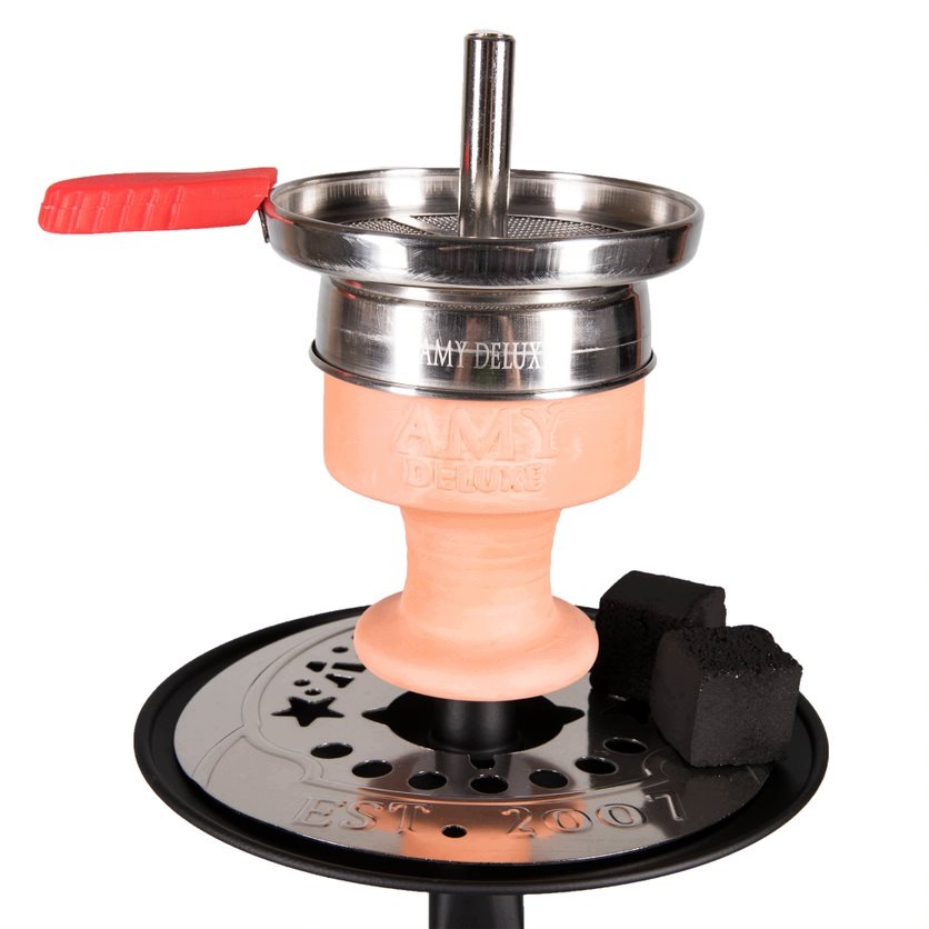 Shisha Amy Deluxe I Need You 58 cm z tęczowym szklanym dzbanem