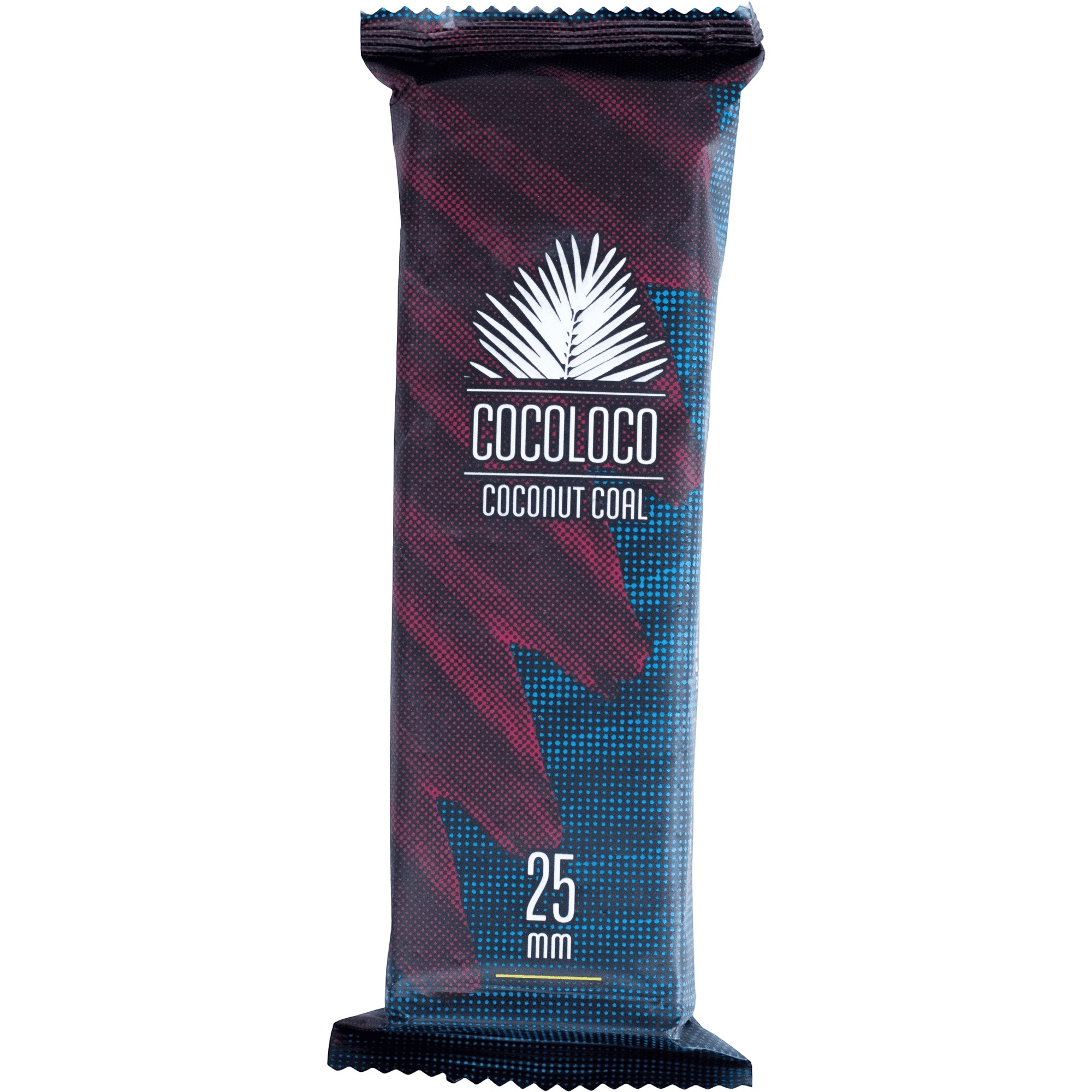 Węgiel kokosowy Cocoloco MiniPack 25 mm w opakowaniu 12 kostek