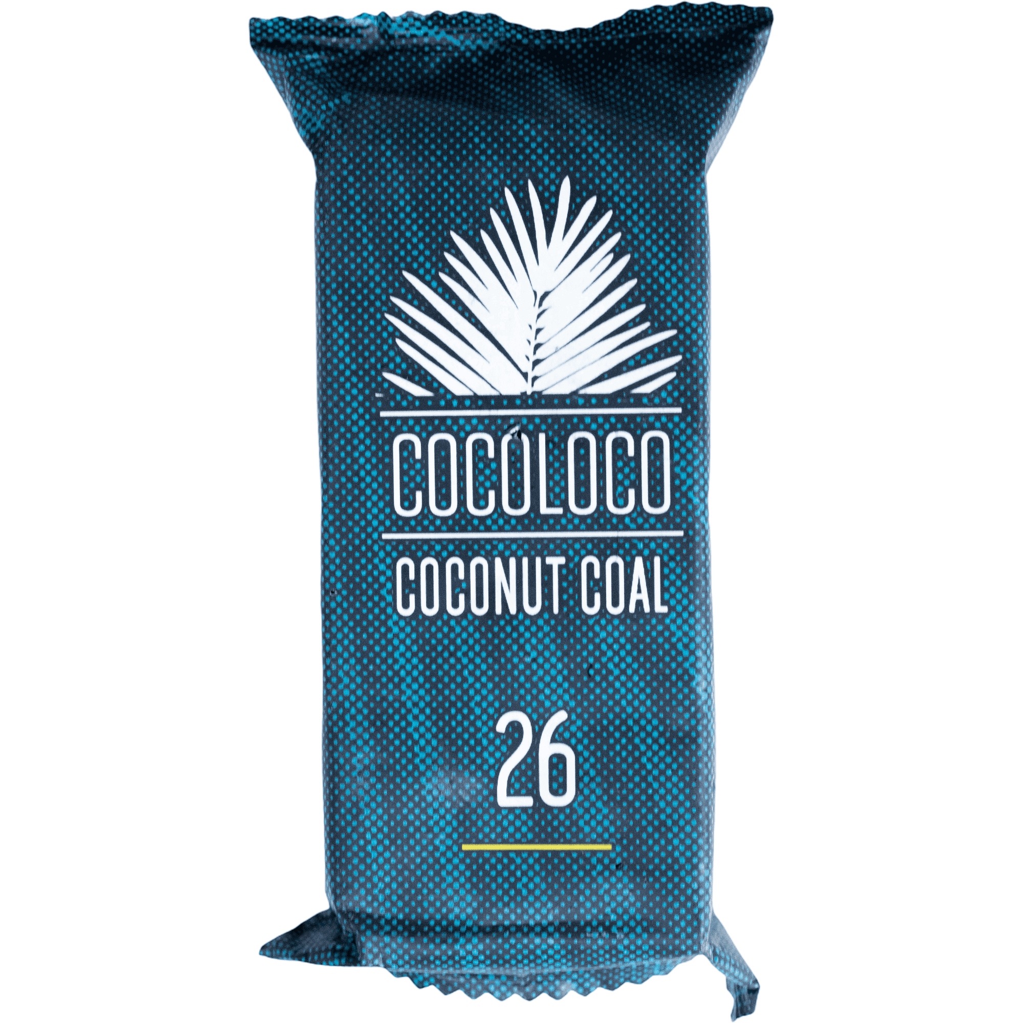 Węgiel kokosowy Cocoloco MiniPack 26 mm w opakowaniu 8 kostek