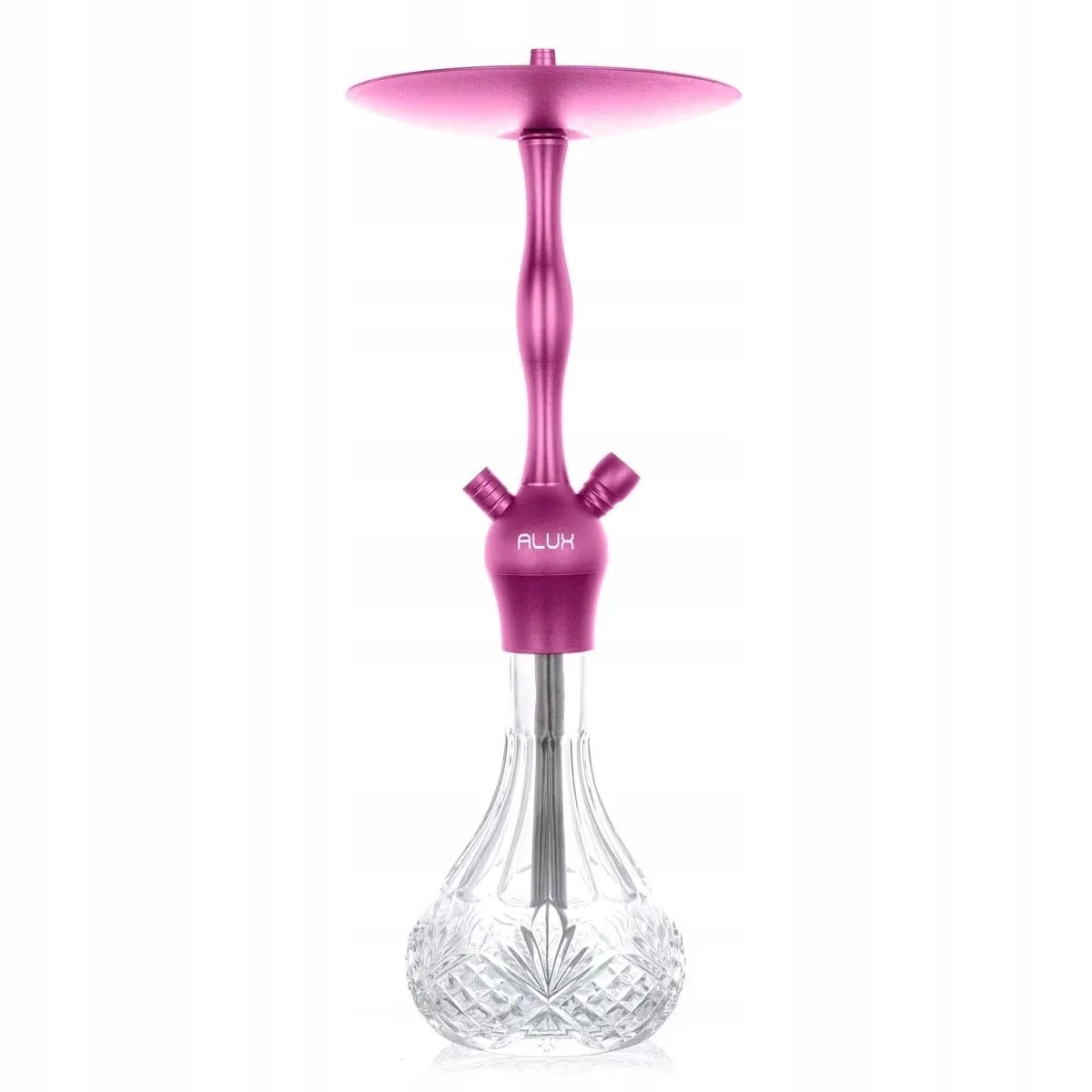 Różowa shisha Aladin Alux Admiral 50 cm ze szklanym dzbanem